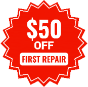 $50 off first repair