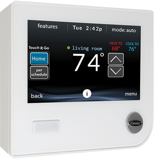 Carrier smart thermostat