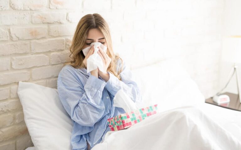 ASTHMA sick girl allergy colds shutterstock