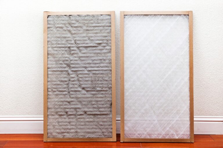 Clean Vs Dirty Air Conditioning Filter