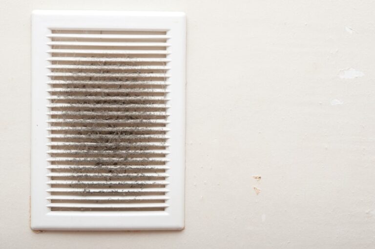 dirty and dusty vent impacts IAQ