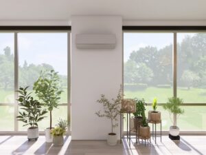 Ductless AC Cooling Sunroom